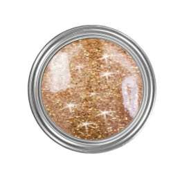 Glitter gel reach gold