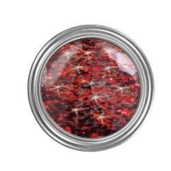 Exterm glitter gel red