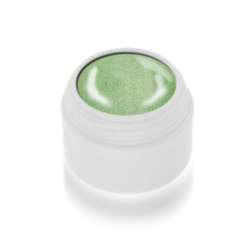 Holographic gel garden green