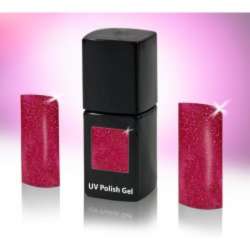 UV Polishgel pearly dark red