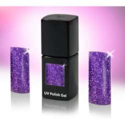 UV Polishgel glitter violet